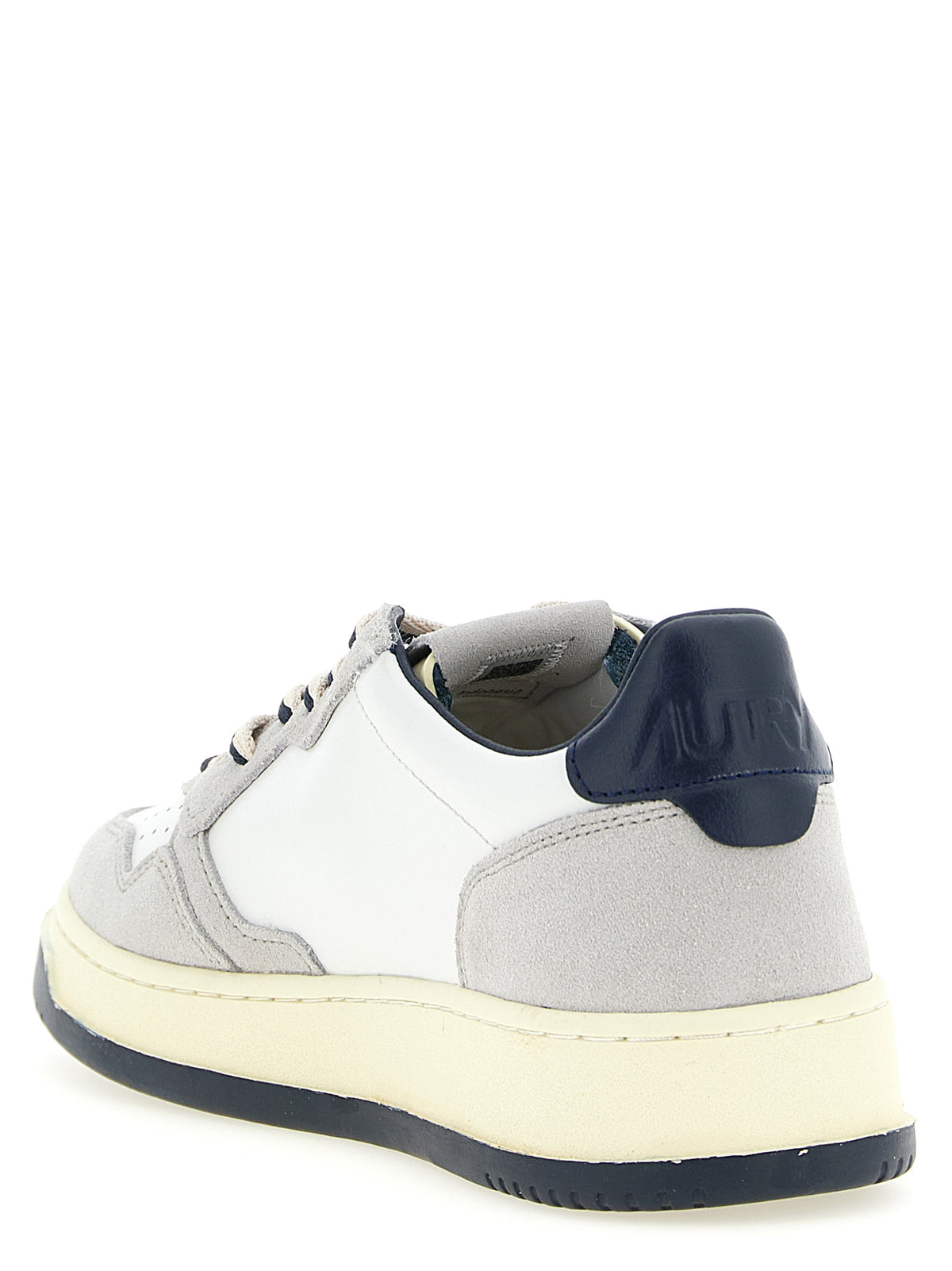 Multicolor Cowhide Athletic Sneakers