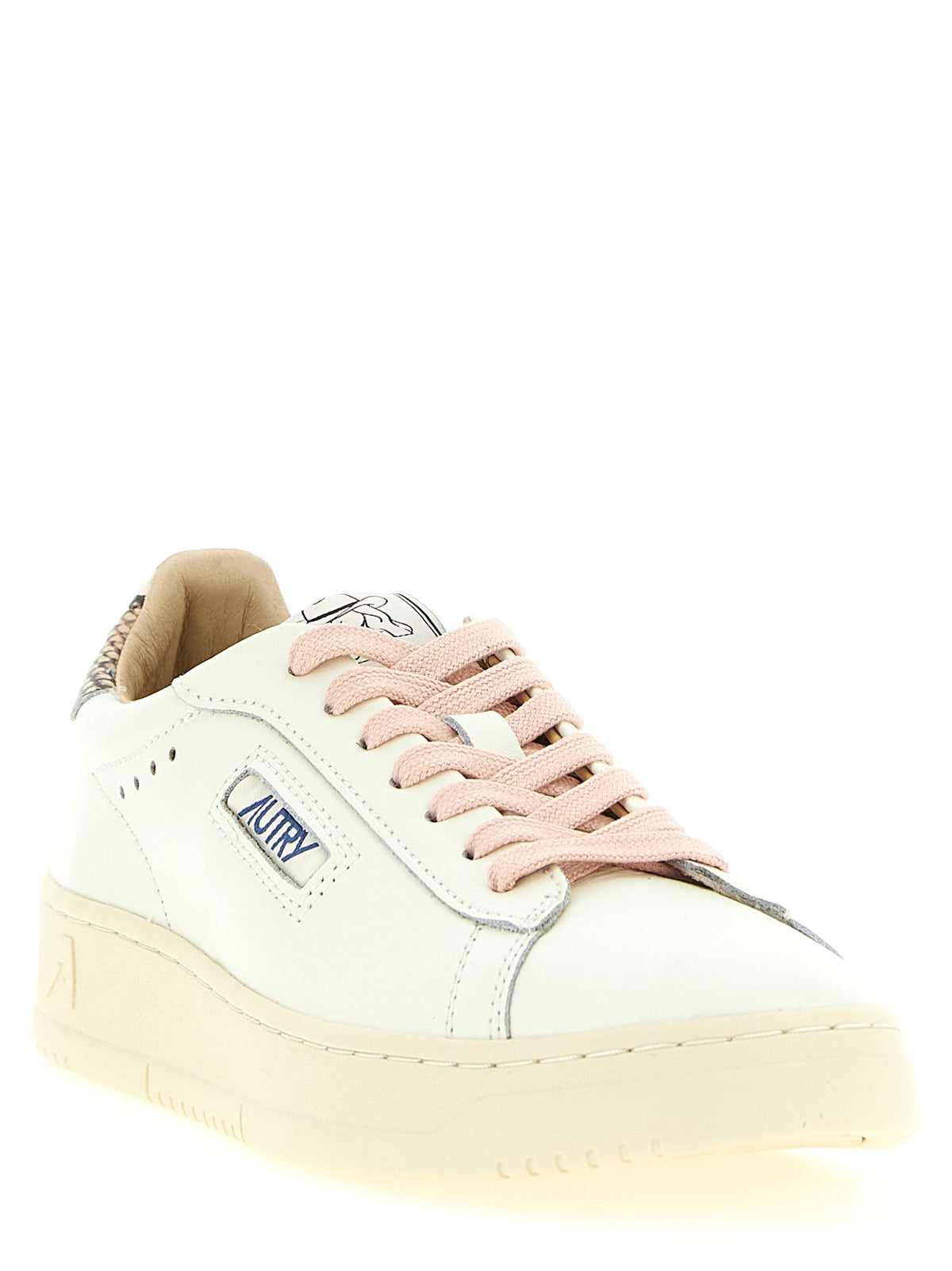 Multicolor Cowhide Low Top Sneakers