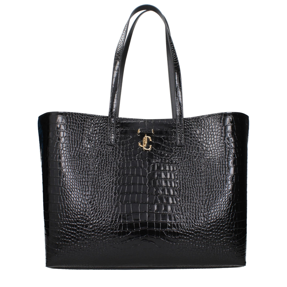 Black Leather Shoulder Bag