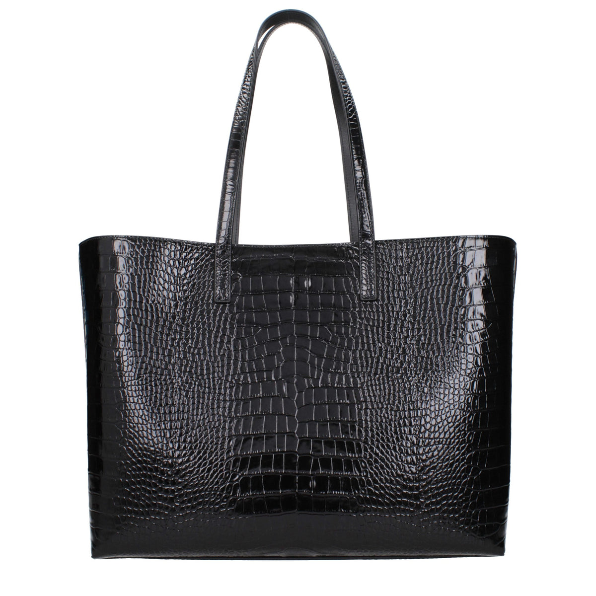 Black Leather Shoulder Bag