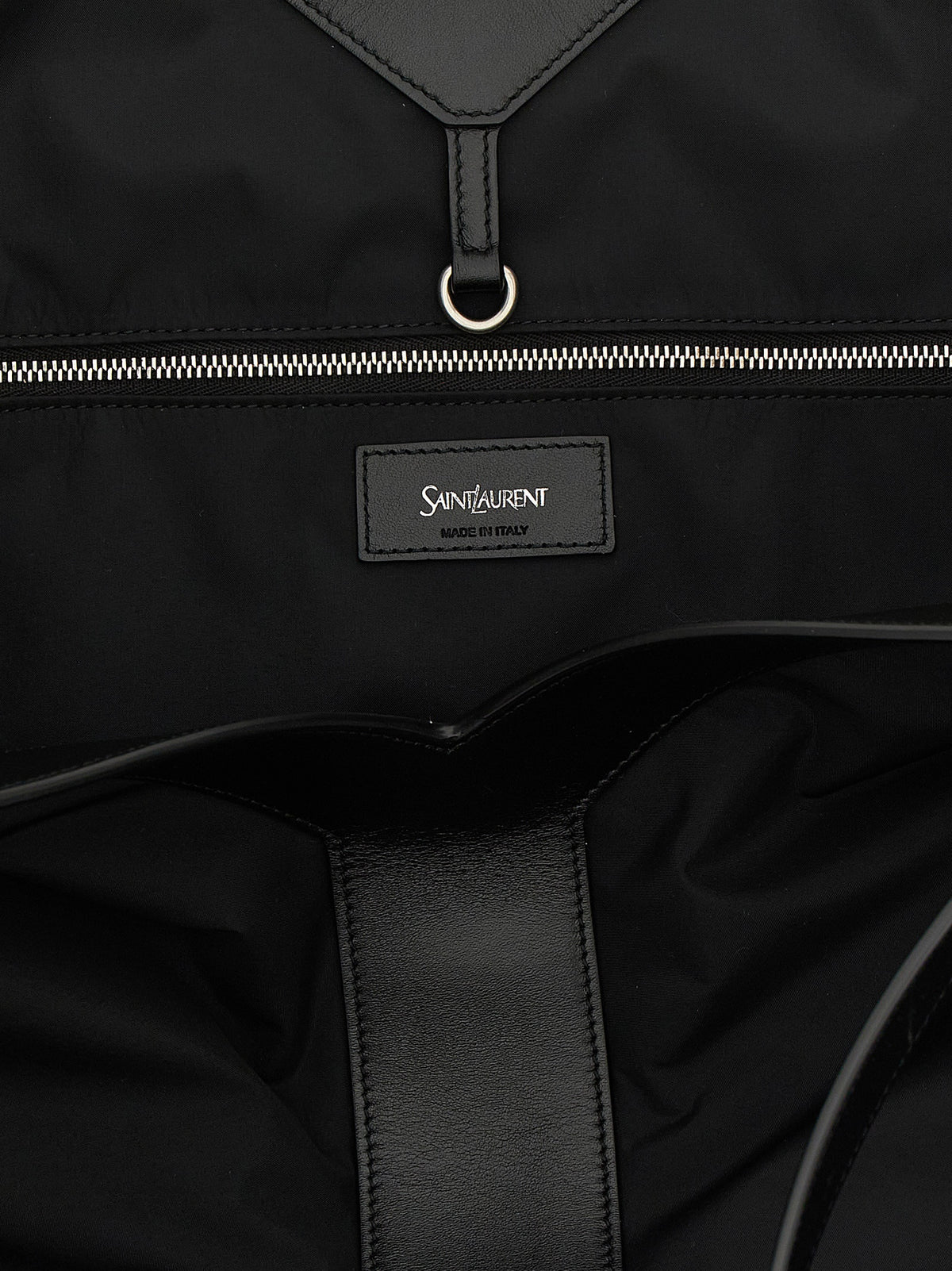 Black Calfskin Tote Bag