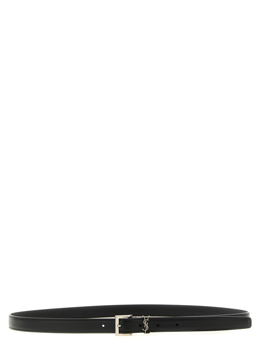 Musta vasikannahkainen perusvyö