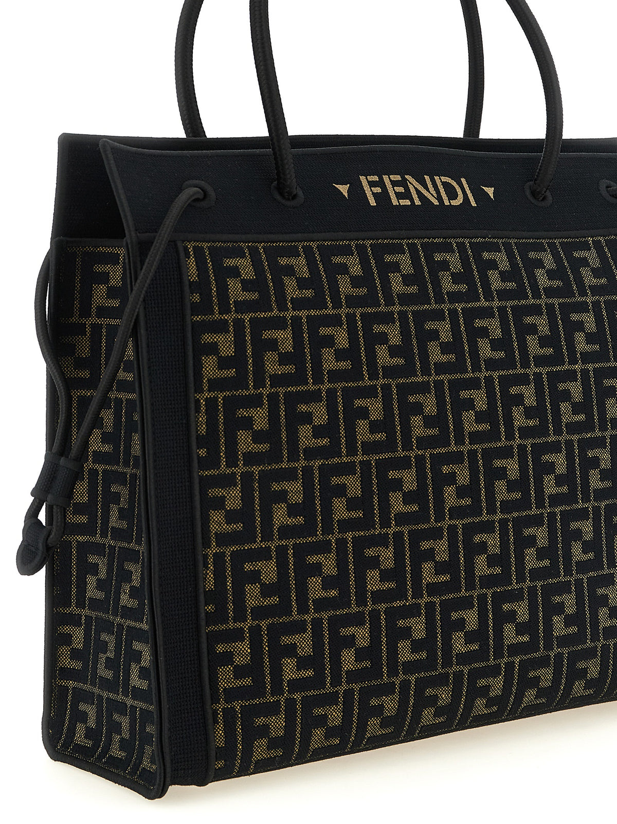Brown Cotton Tote Bag