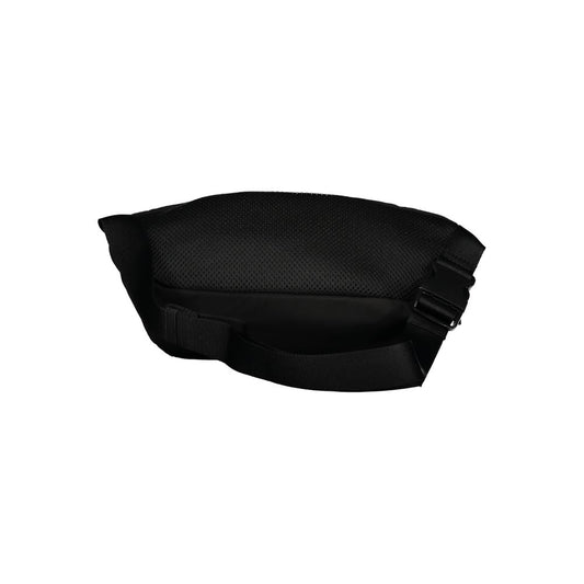 Black Polyester Men's Bag