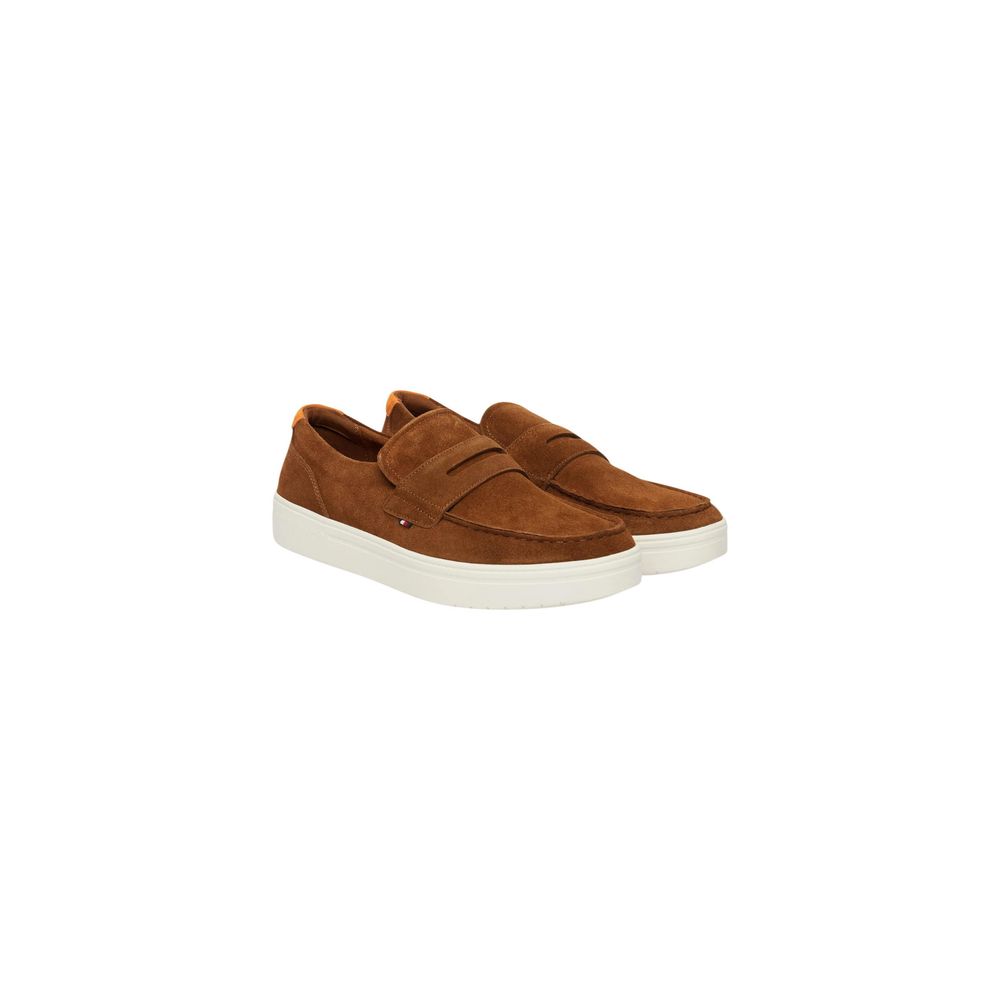 Ruskeat mokkanahkaiset loaferit