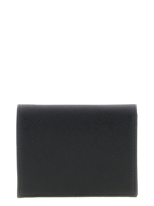 Musta vasikannahkainen korttikotelo