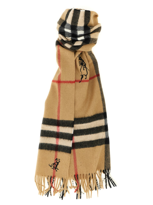 Beige Cashmere Scarf