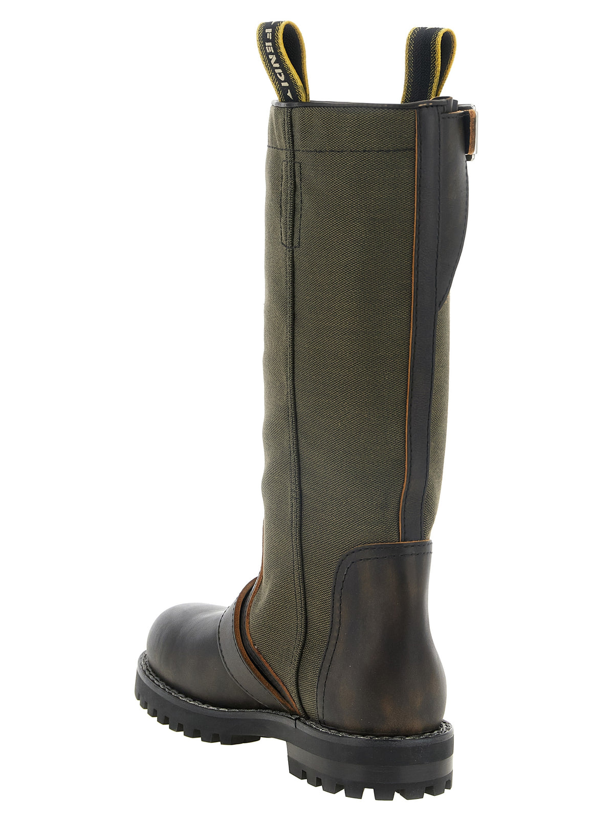 Bicolor Calfskin Over The Knee