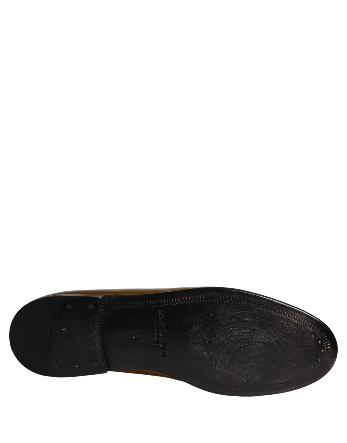 Metallic Gold Leather Flats Loafers Shoes