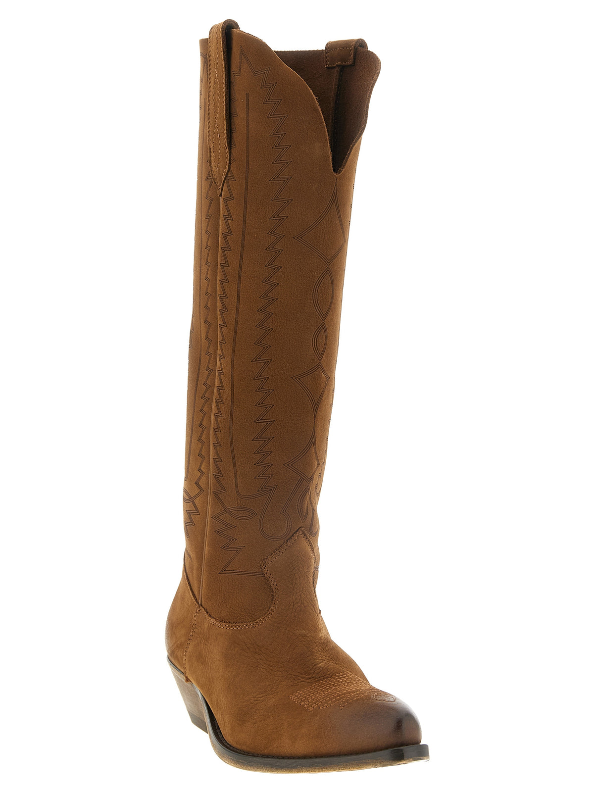 Ruskeat nahkaiset Chelsea-nilkkurit