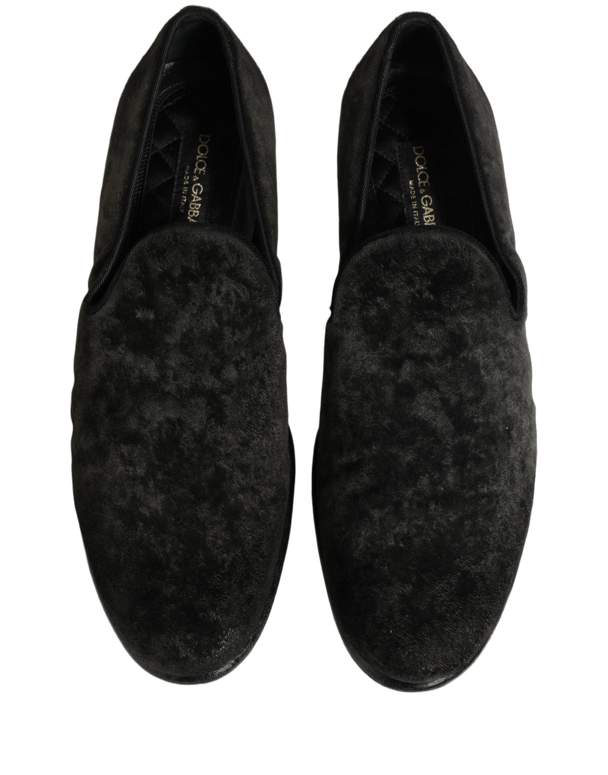 Black Suede Slip On Men Slippers Loafers Shoes
