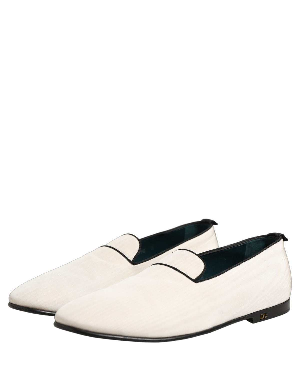 White Velvet Slip On Men Flats Loafers Shoes