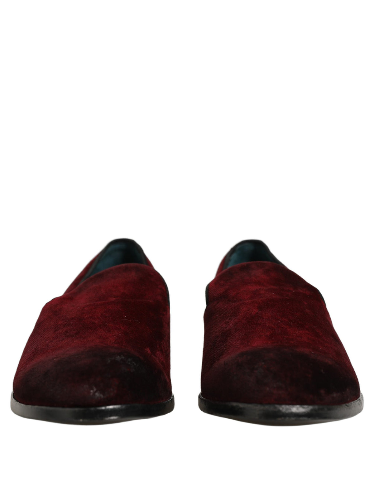 Maroon Suede Slip On Slippers Loafers Shoes