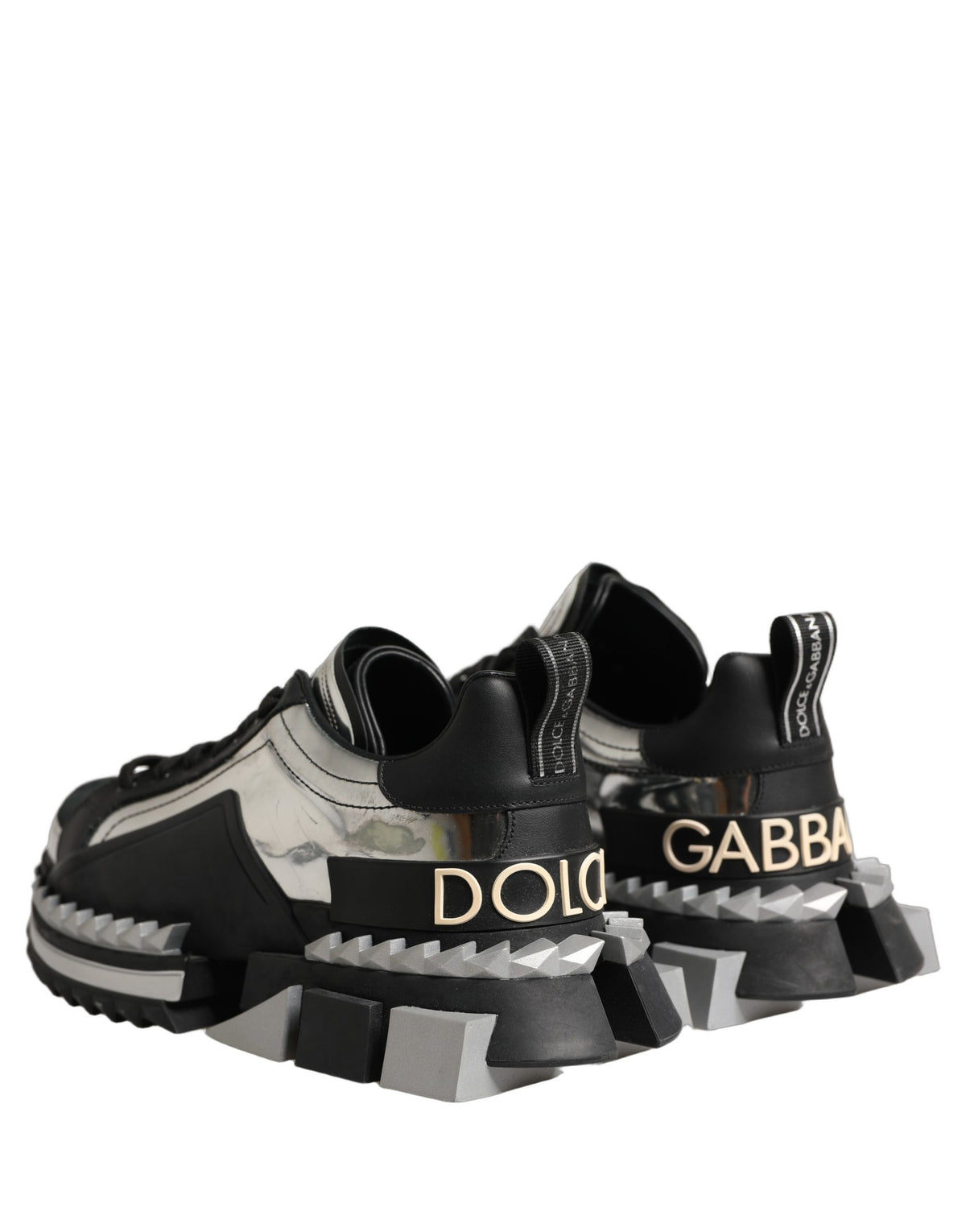 Black Two-Tone Super King Men Sneakers Shoes