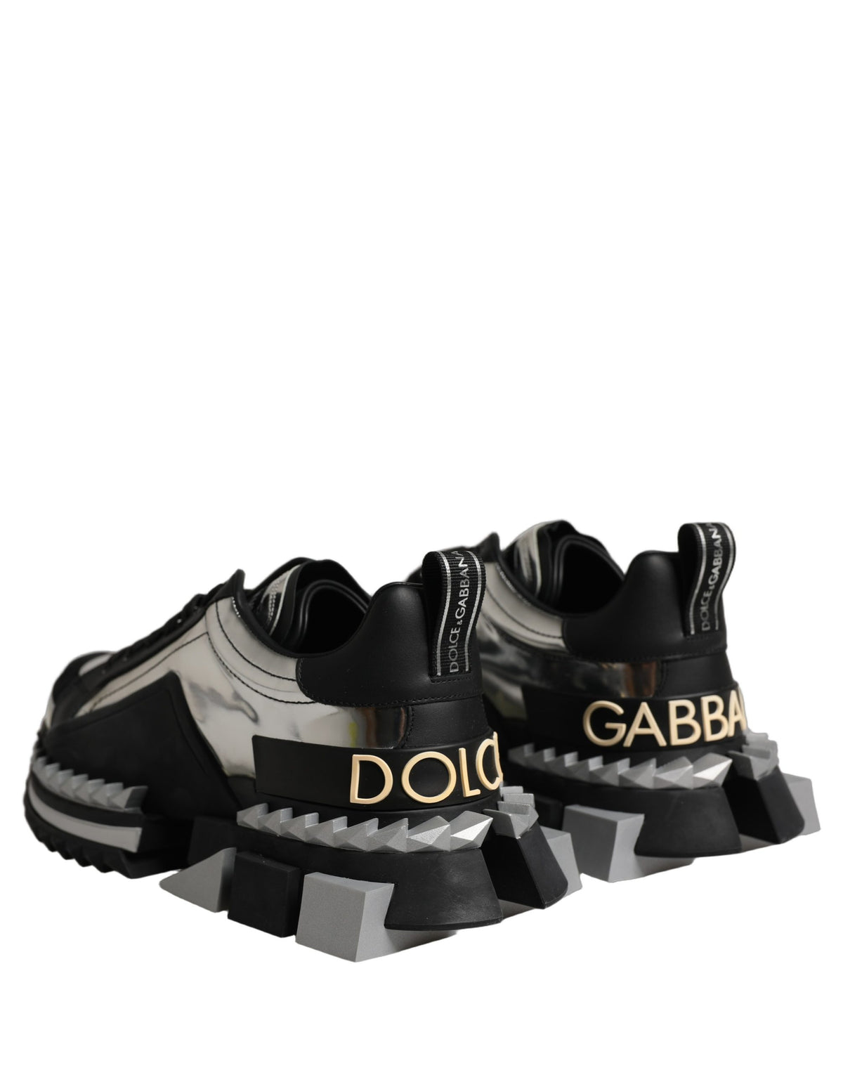 Black Two-Tone Super King Men Sneakers Shoes