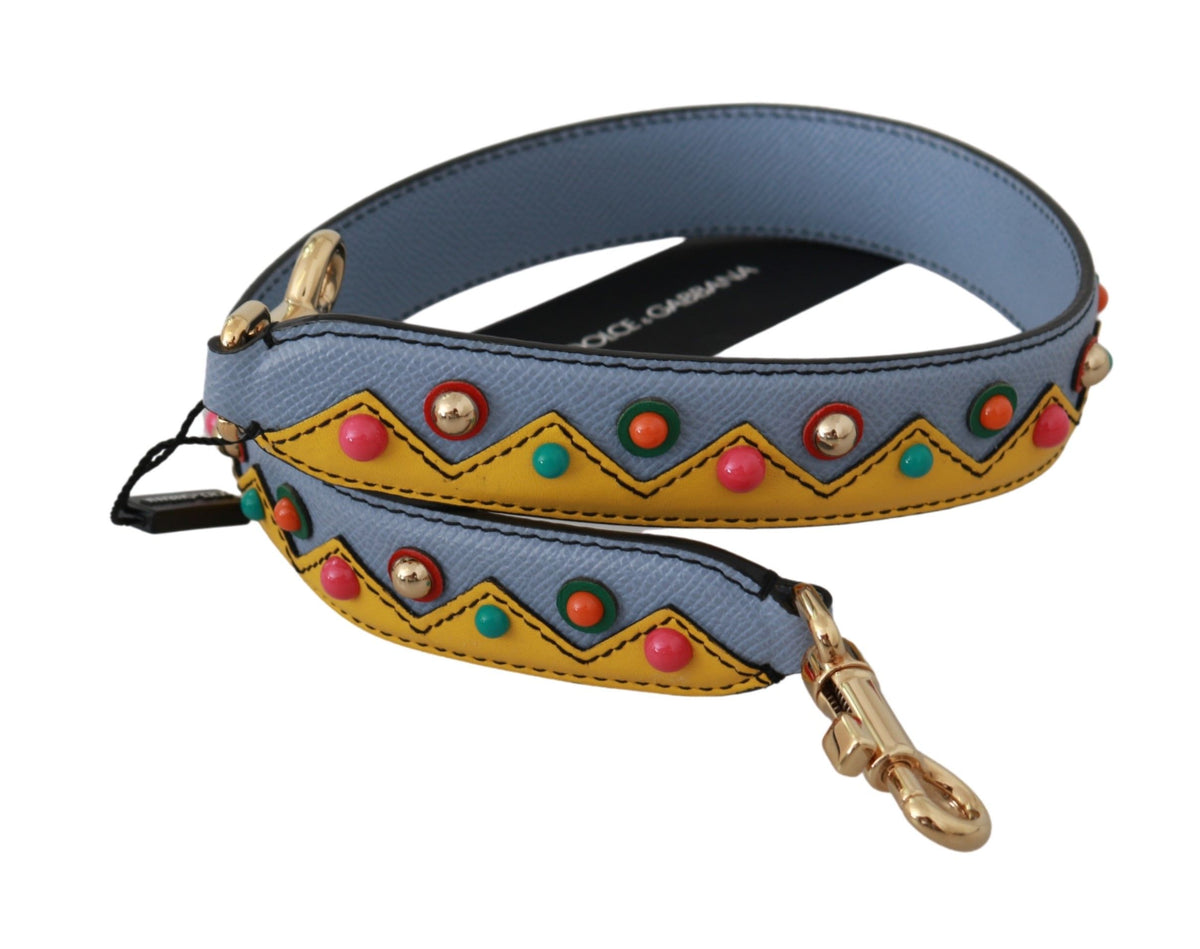 Blue Handbag Accessory Shoulder Strap Leather
