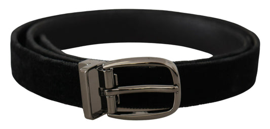 Black Velvet Classic -logolla kaiverrettu metallivyö