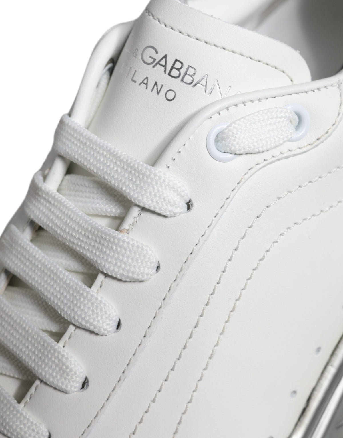 White Silver Daymaster Low Top Sneakers Shoes