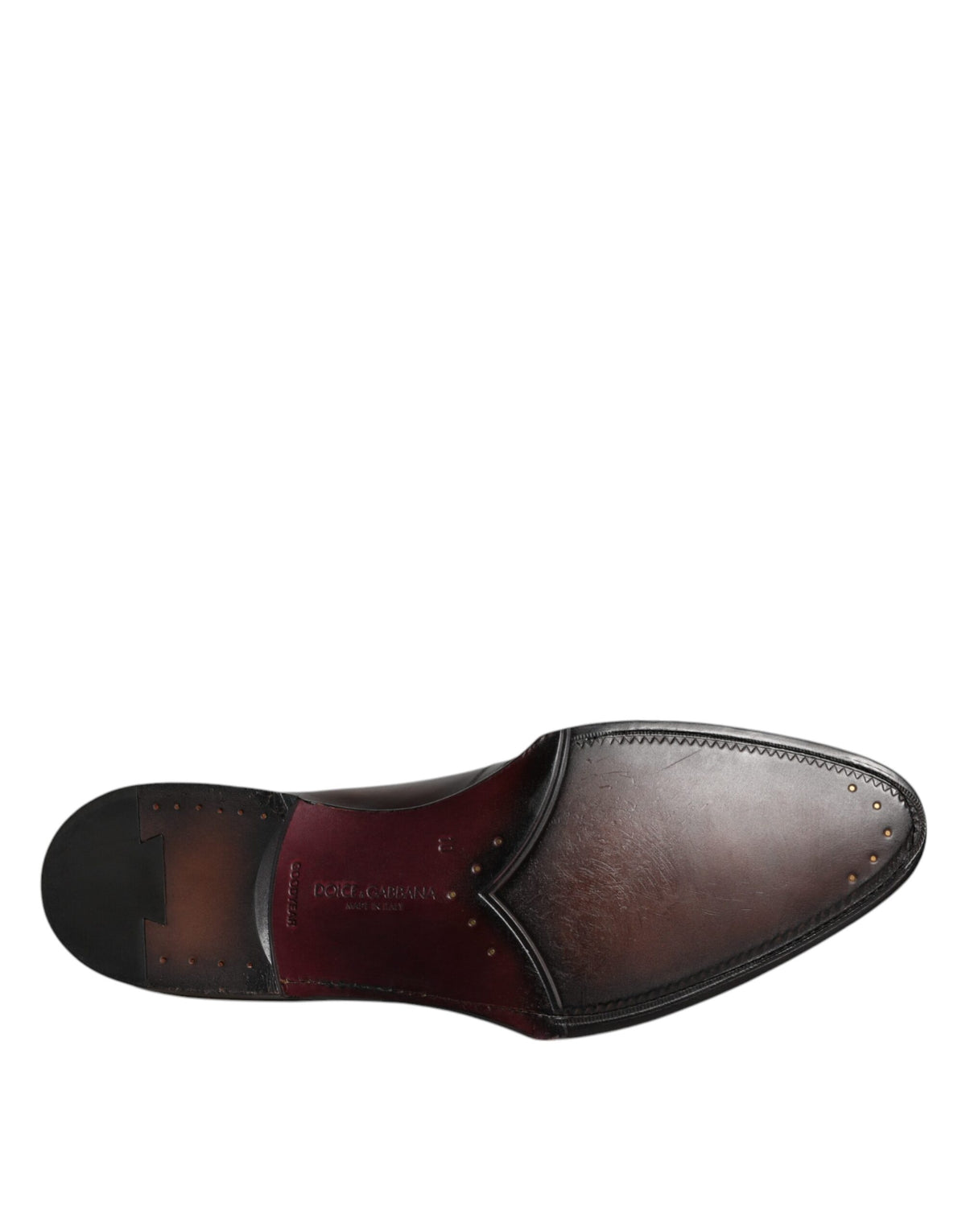 Brown Leather Lace Up Men Derby Formal Shoes