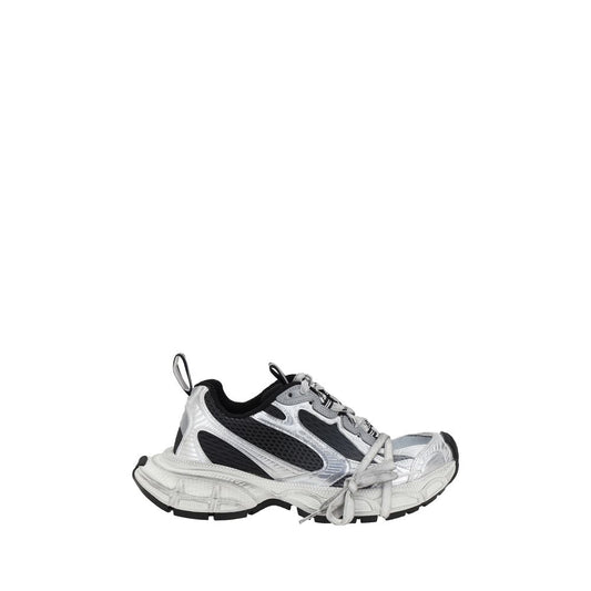 Multicolor Fabric Athletic Sneakers