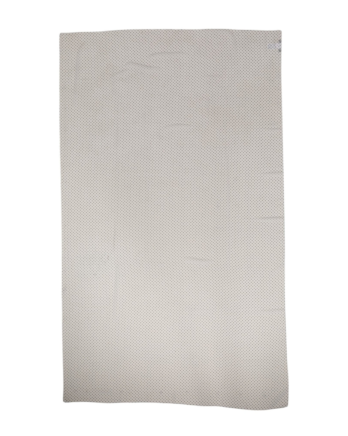 White Polka Dots Polyester Wrap Shawl Scarf