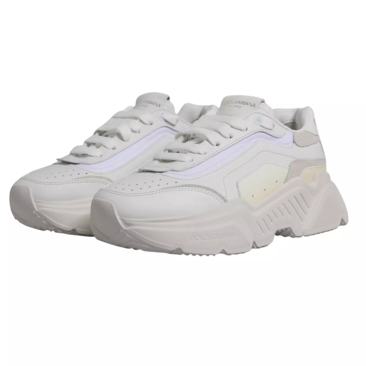 White Daymaster Low Top Mens Sneakers Shoes