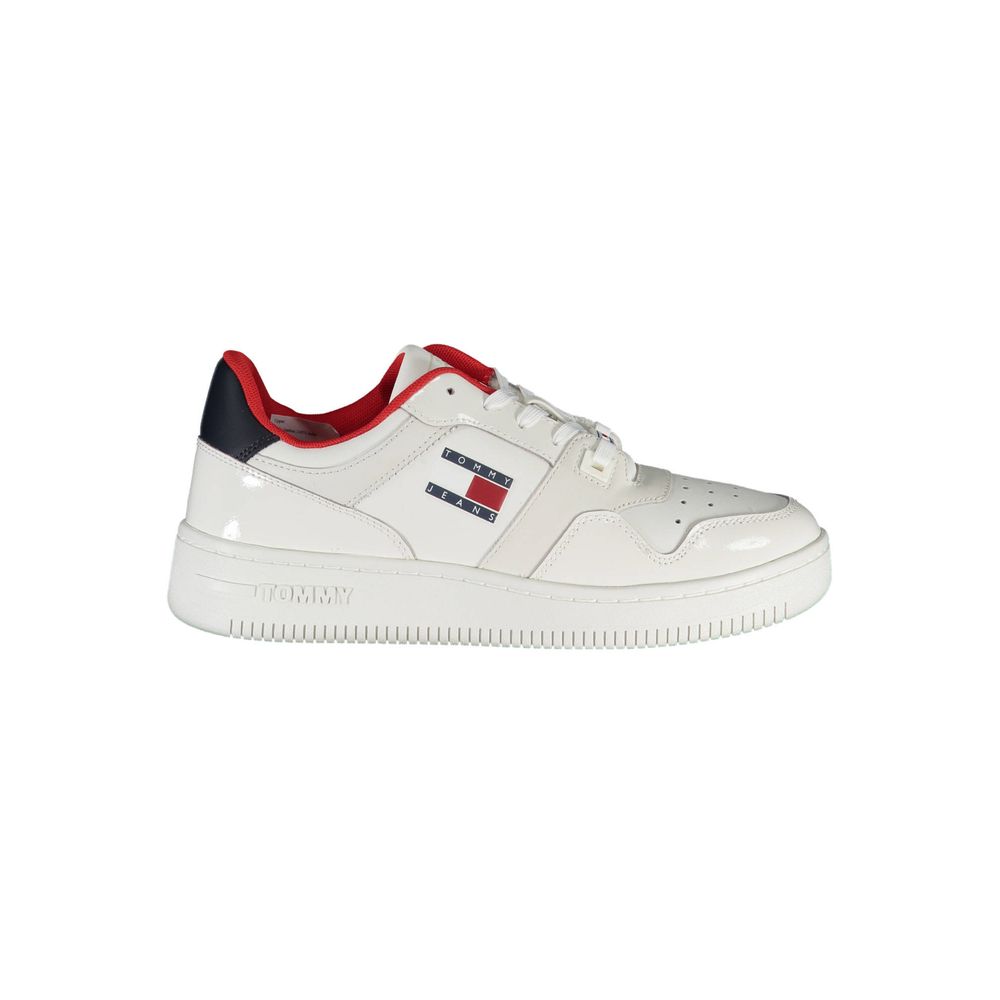 Bianco Leather Women Sneaker