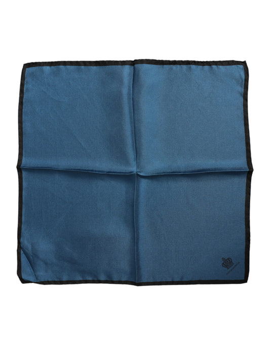 Sininen DG Crown Silk Square miesten huivihuivi