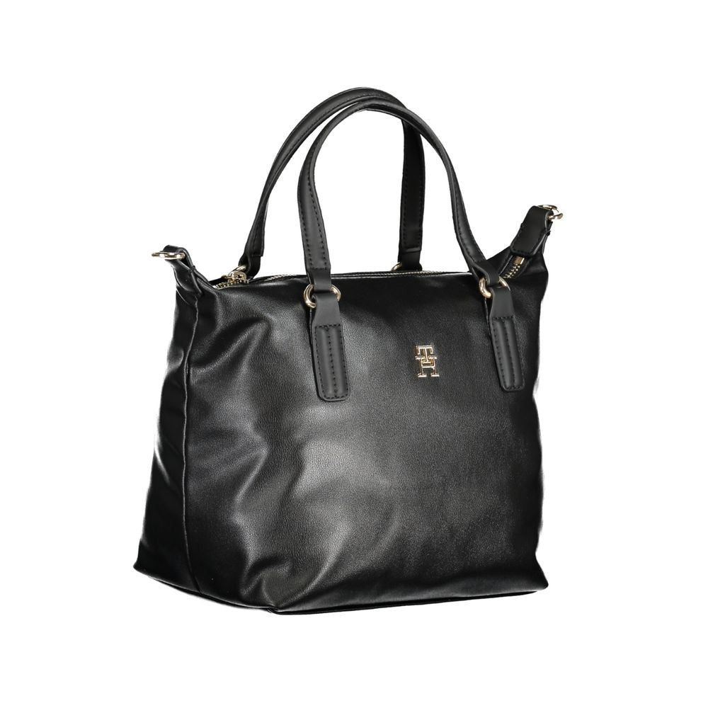 Nero-polyesterikäsilaukku naisille