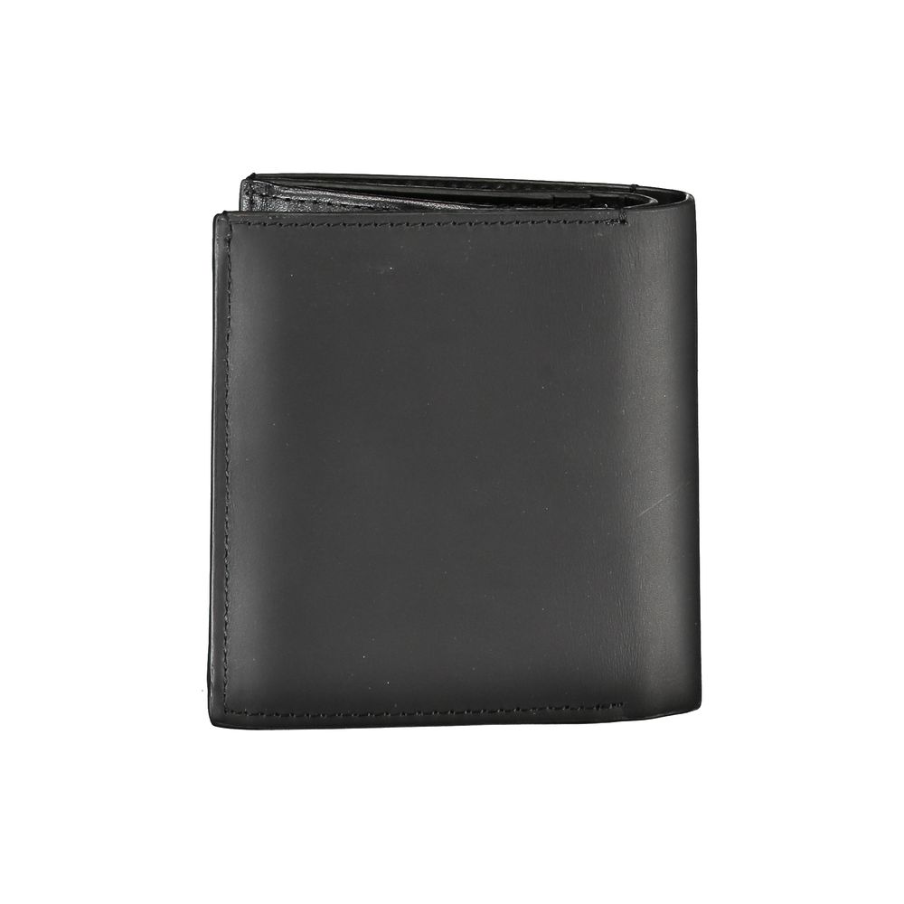 Black Leather Men Wallet