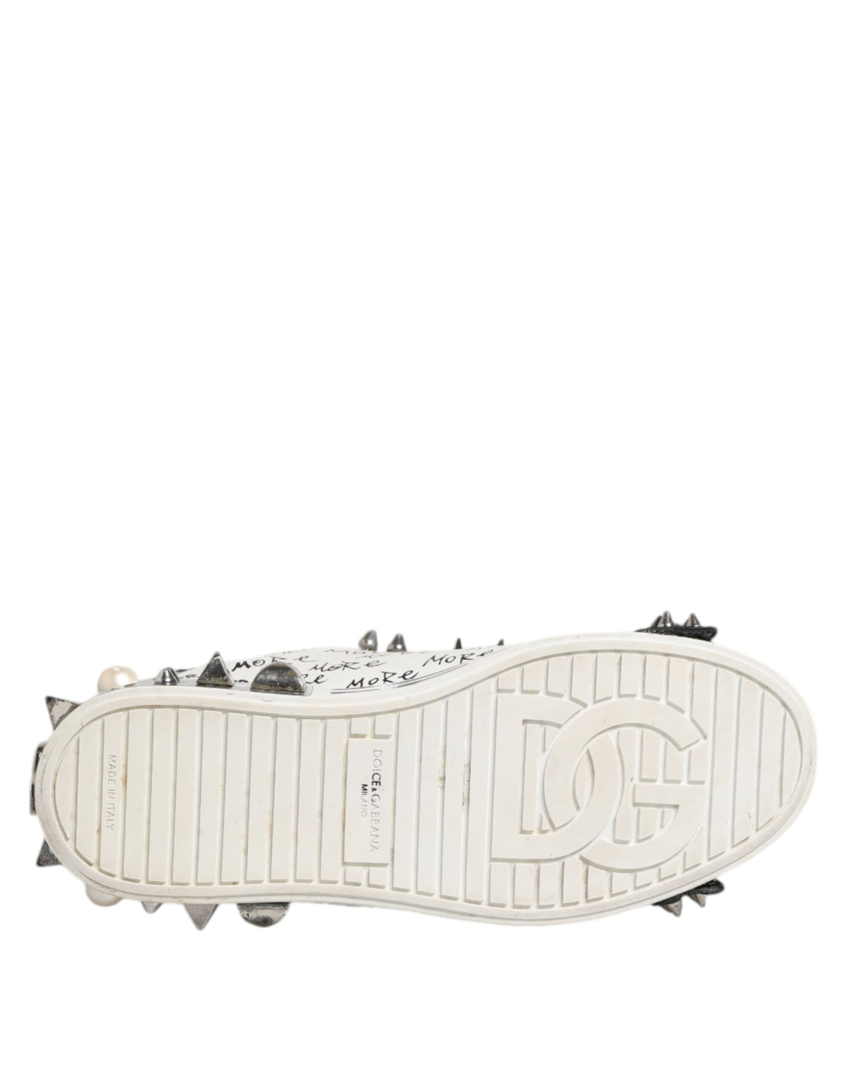 Black White Studded Low Top Sneakers Shoes
