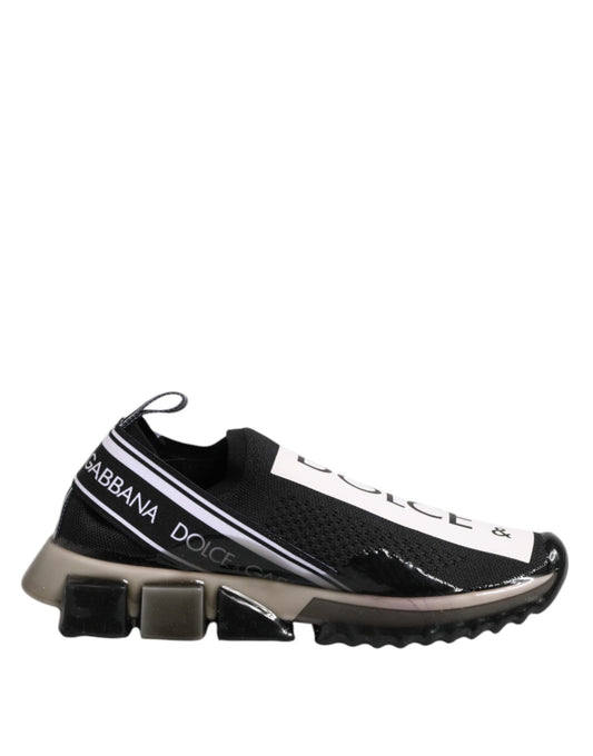 Black Sorrento Slip On Low Top Sneakers Shoes