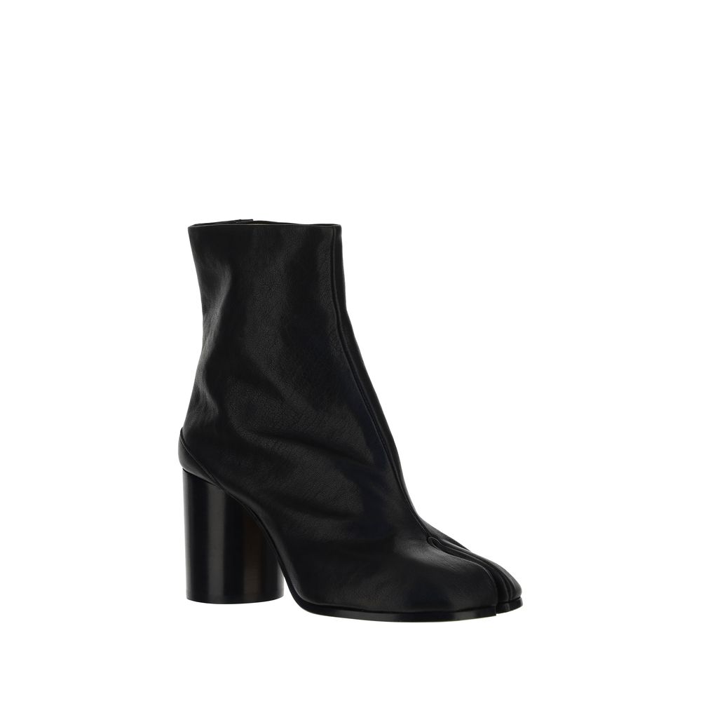 Black Lamb Ovis Aries Ankle Boots