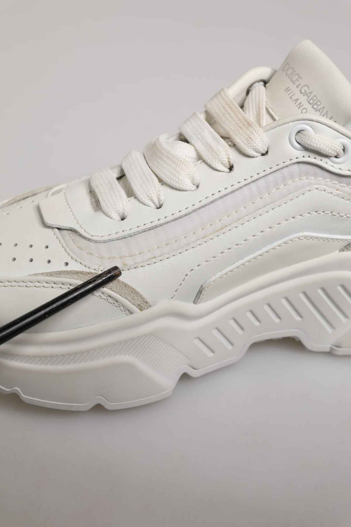 White Daymaster Low Top Sneaker Shoes
