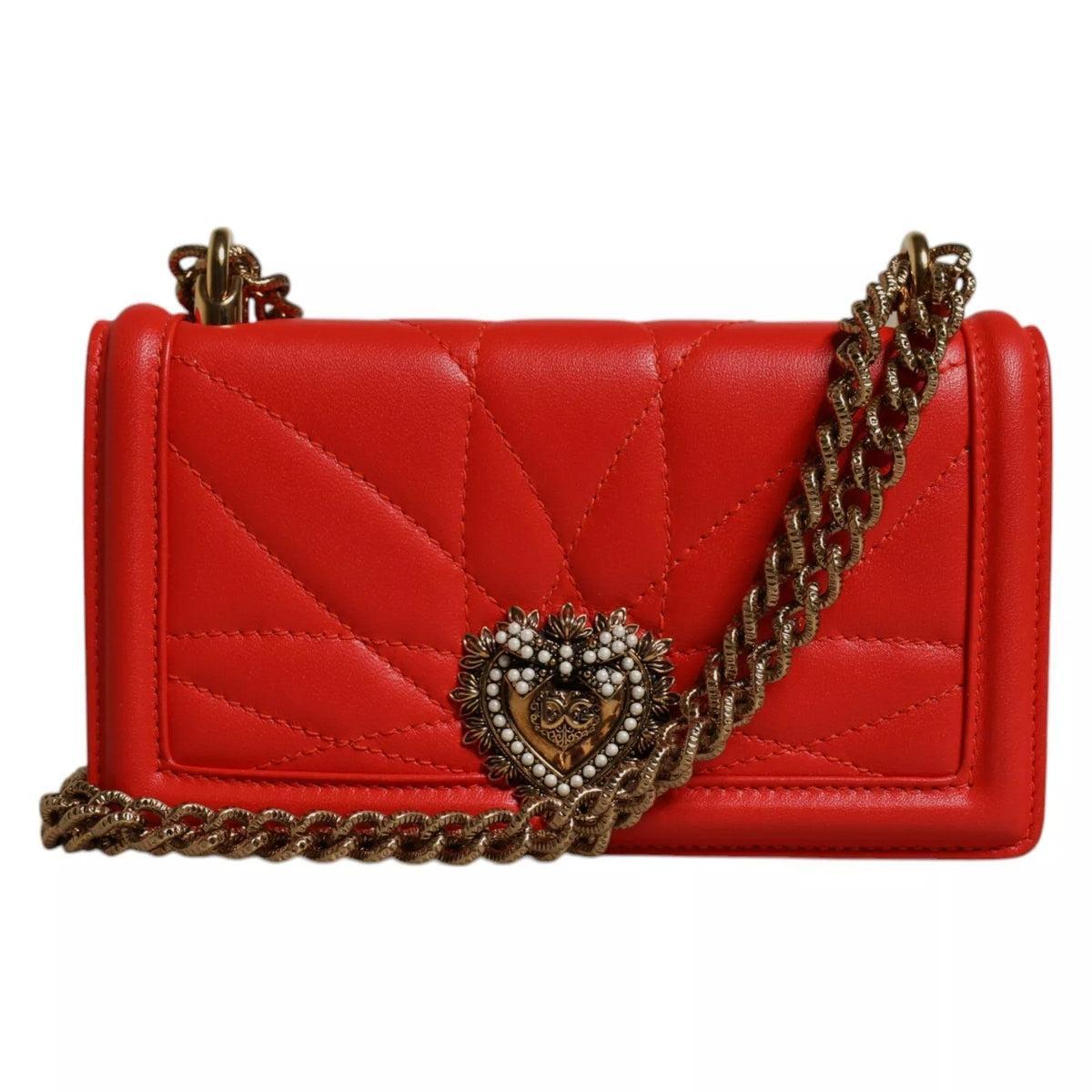 Red Quilted Devotion Crossbody 11 PRO Phone case bag