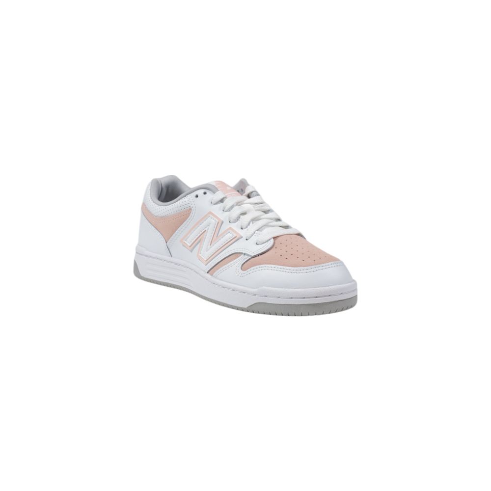 Pink Leather Sneakers