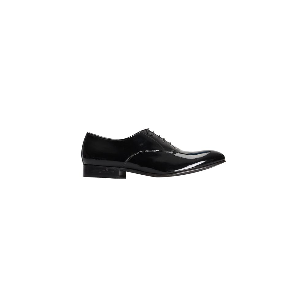 Black Leather Men Shoe