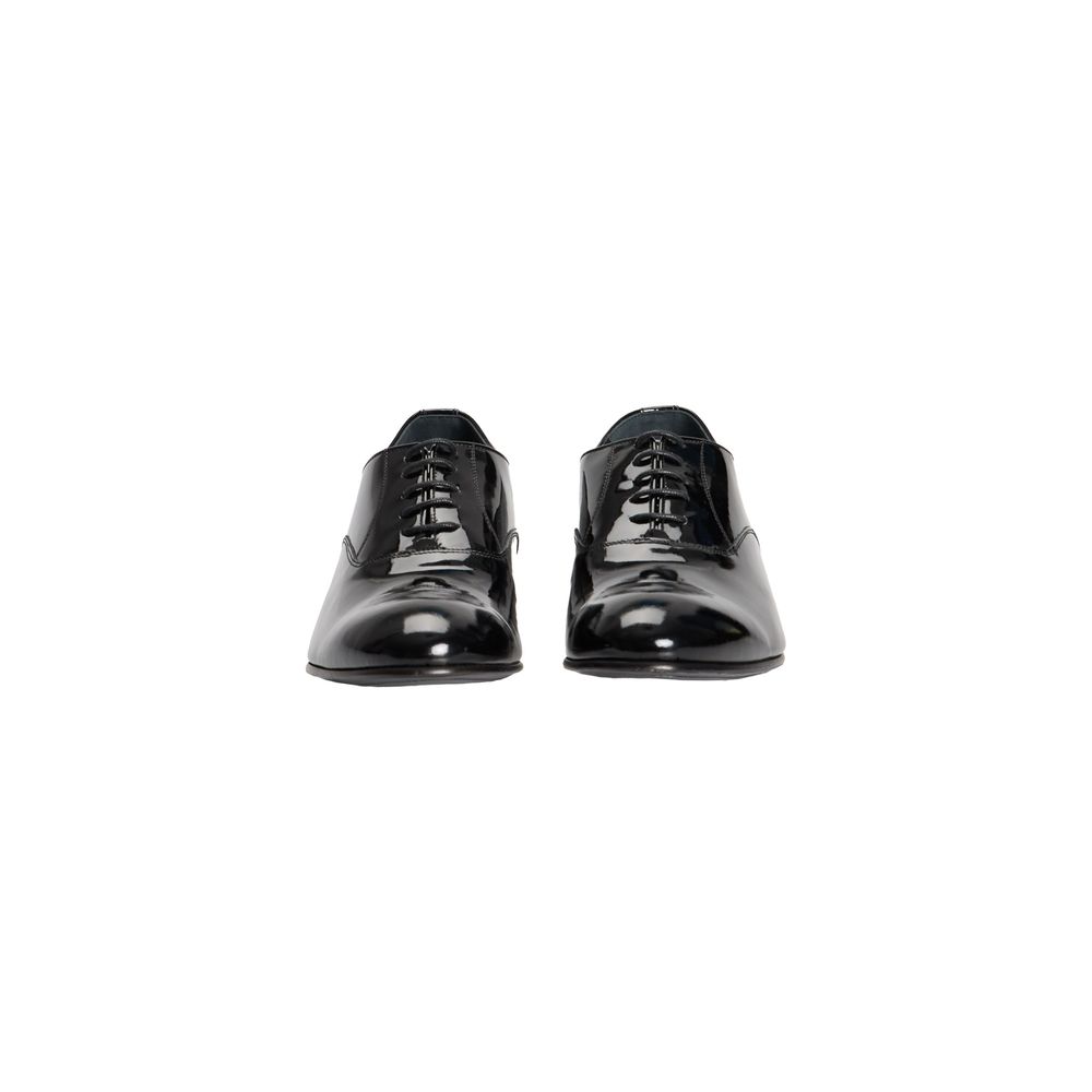 Black Leather Men Shoe