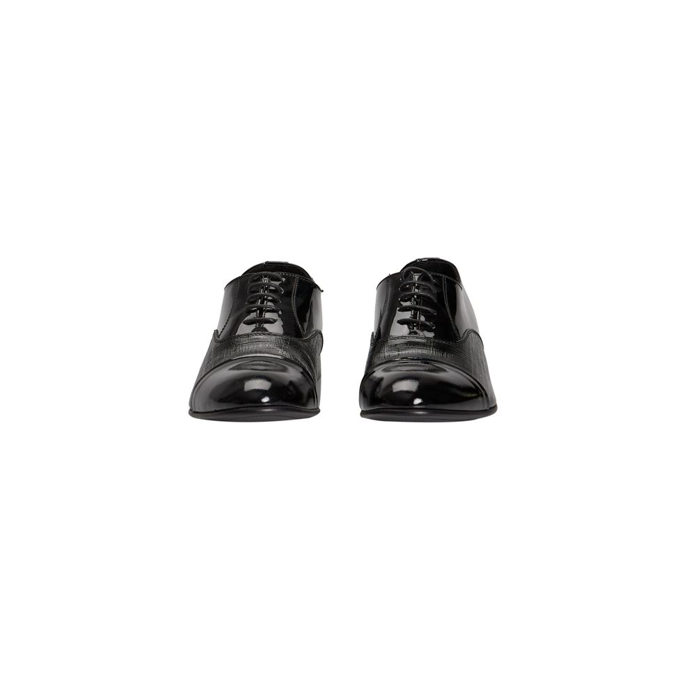 Black Leather Men Shoe