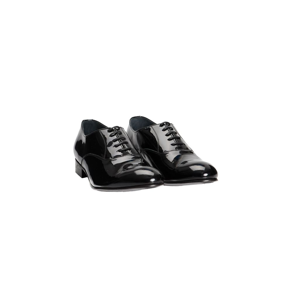 Black Leather Men Shoe