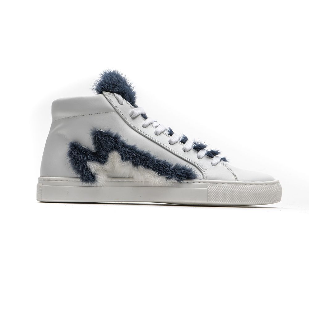 White Leather Women's Sneaker