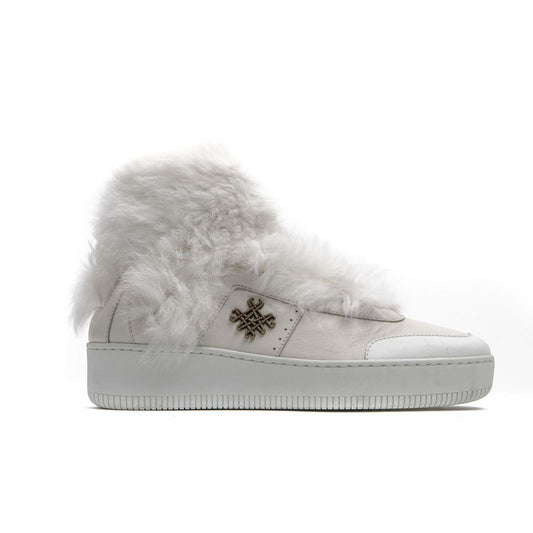 White Leather Women's Sneaker