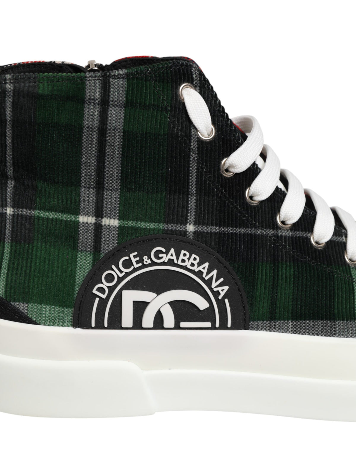 Multicolor Cotton High Top Men Sneakers Shoes