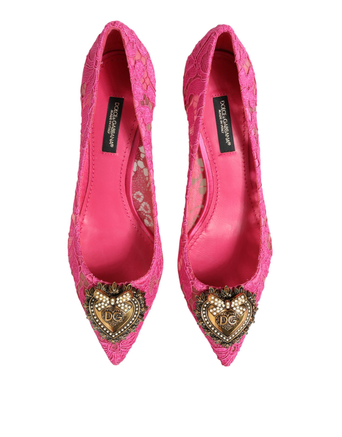 Pink Taormina Lace DEVOTION Pumps -kengät