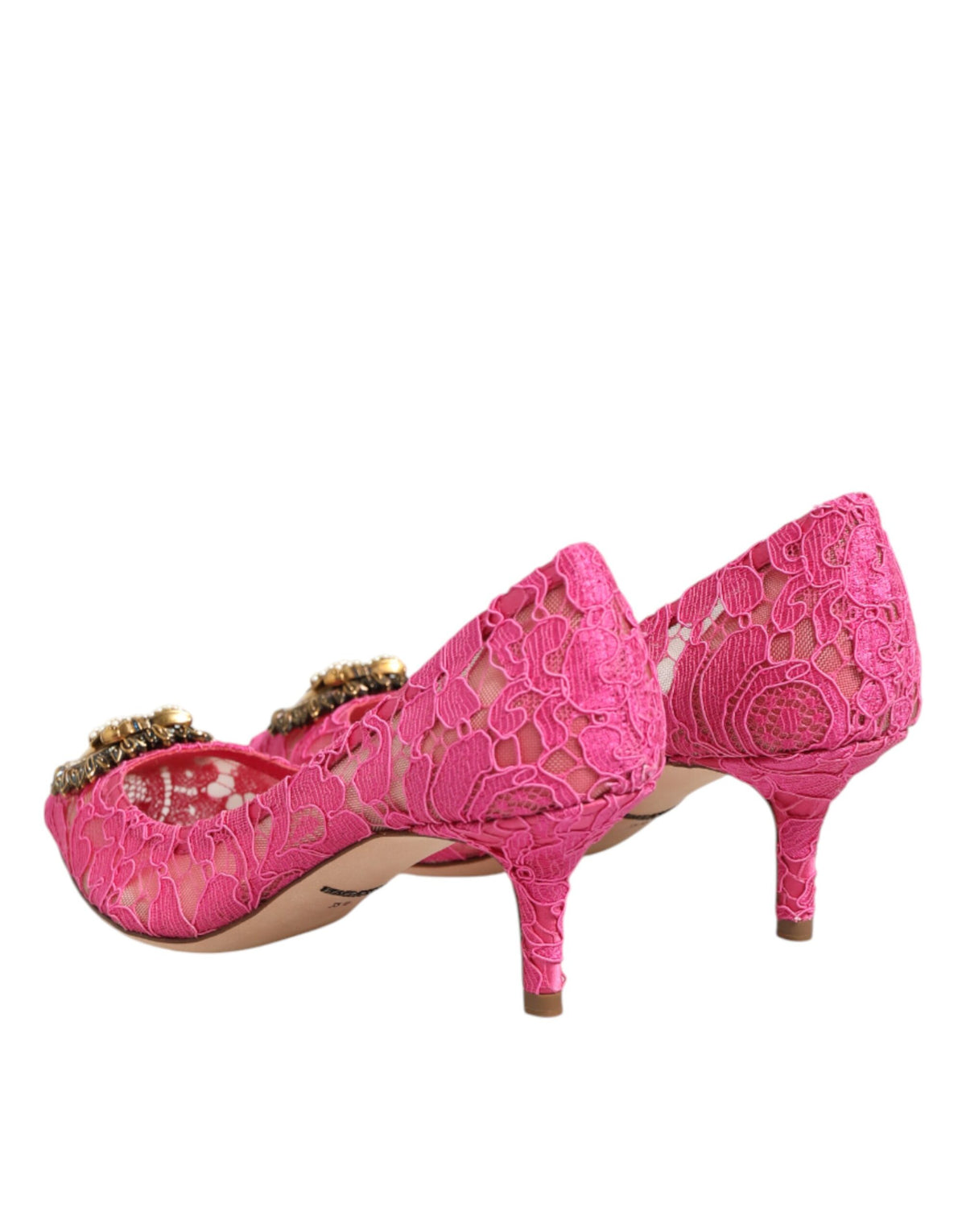 Pink Taormina Lace DEVOTION Pumps -kengät