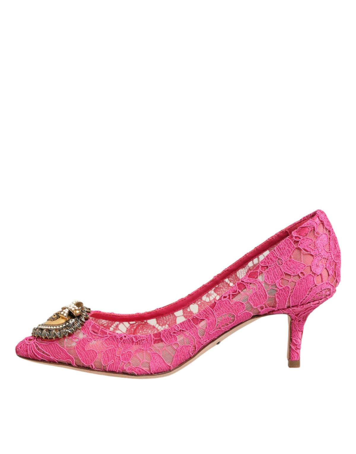 Pink Taormina Lace DEVOTION Pumps -kengät