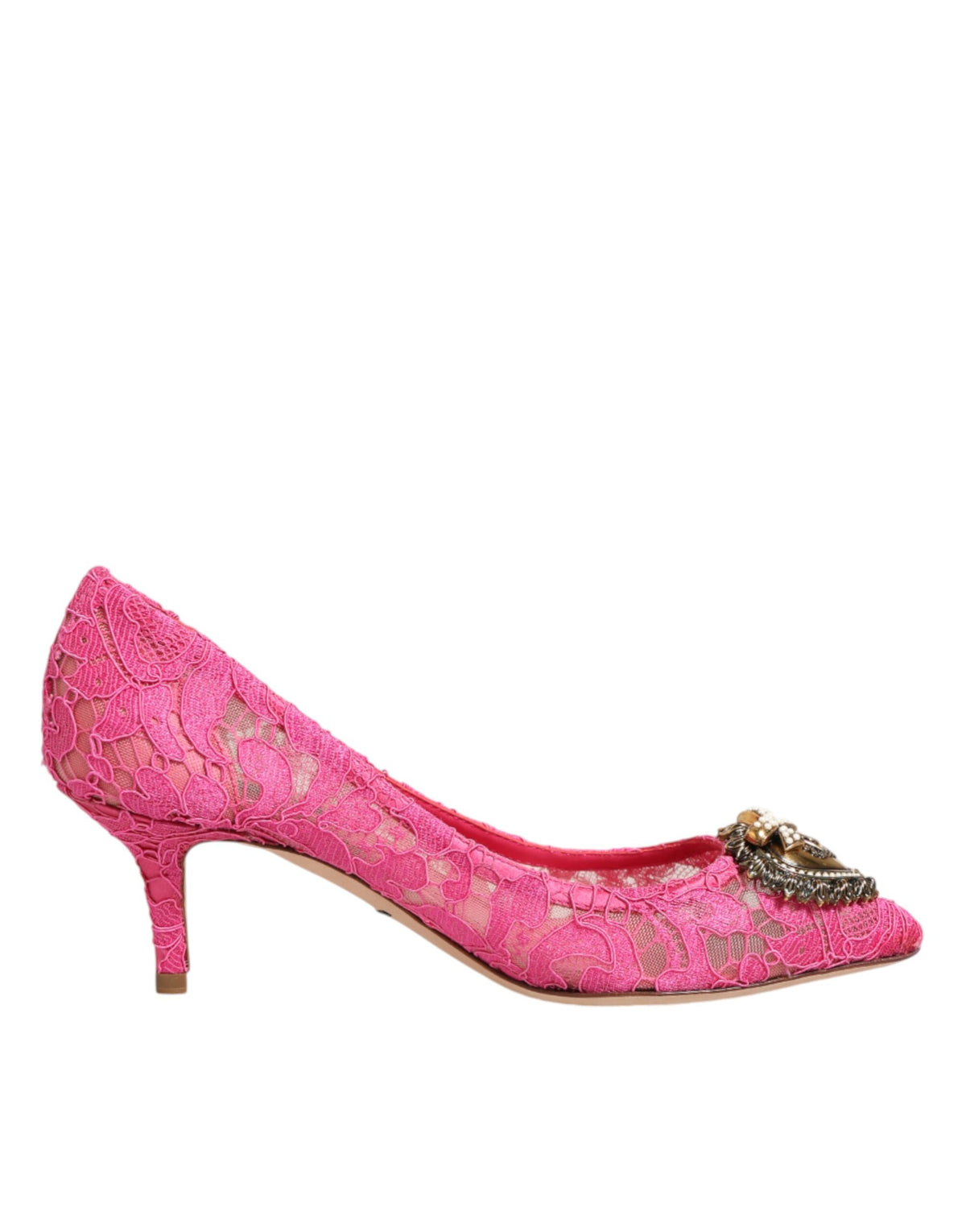 Pink Taormina Lace DEVOTION Pumps -kengät