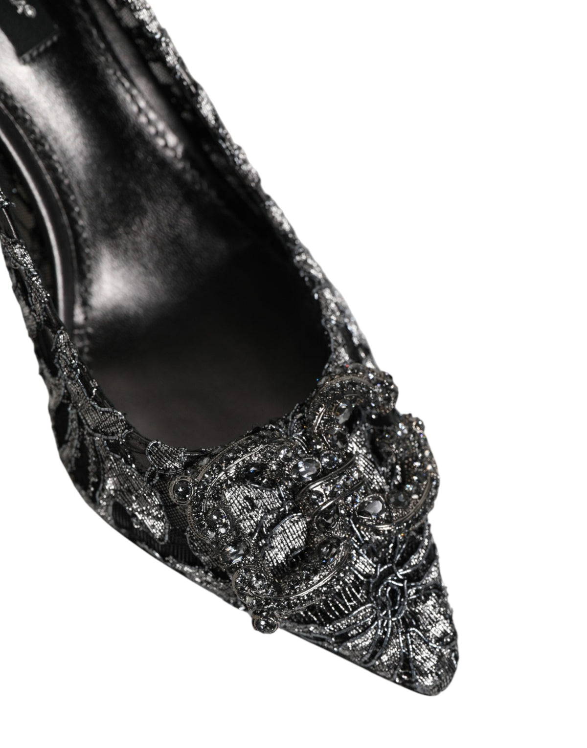 Silver Lace DG Amore Heels Pumps Shoes