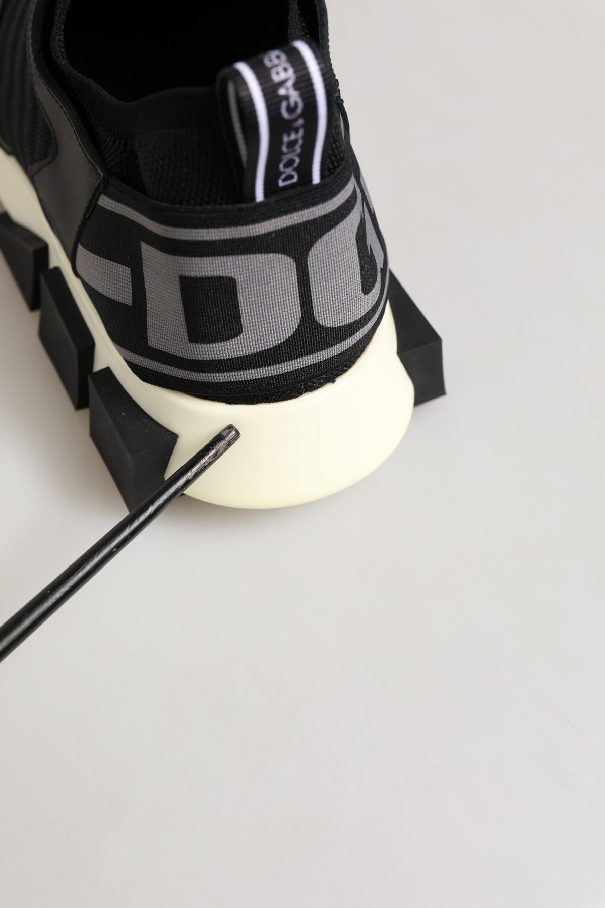 Black Mesh Sorrento Trekking Sneakers Shoes