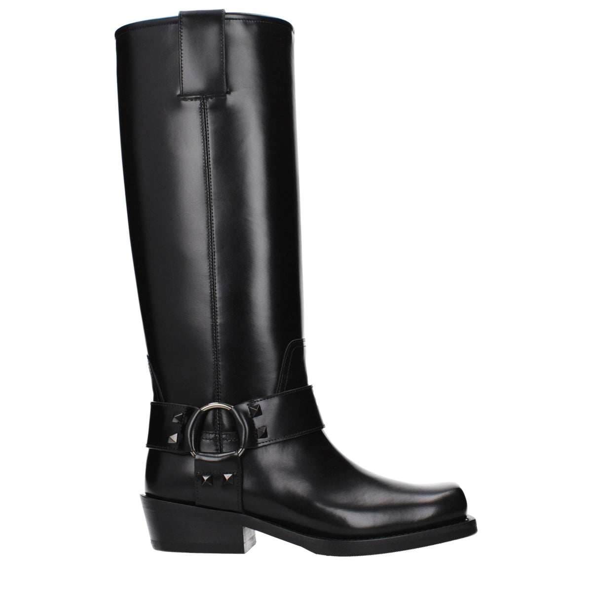 Black Leather Boots